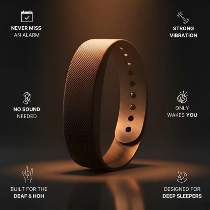 Calmr™ Band - Silent Vibrating Alarm for Deaf & HoH