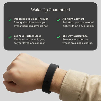Calmr™ Band - Silent Vibrating Alarm for Deaf & HoH