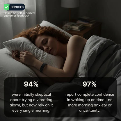 Calmr™ Band - Silent Vibrating Alarm for Deaf & HoH